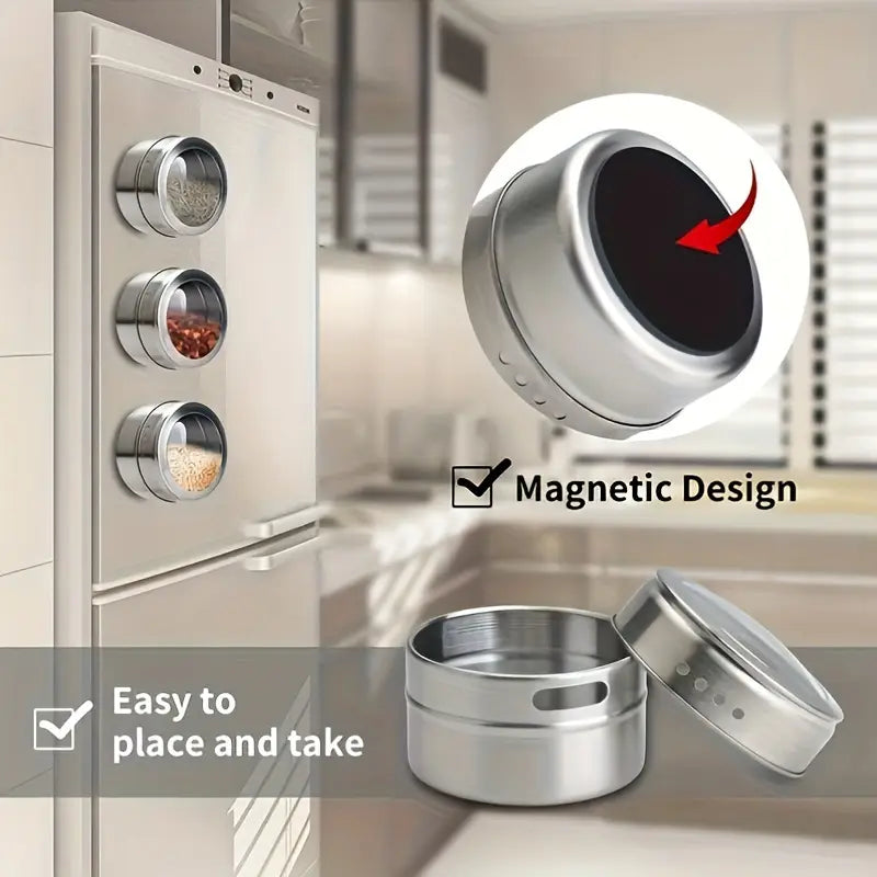 Magnetic Spice Box 6 PCS