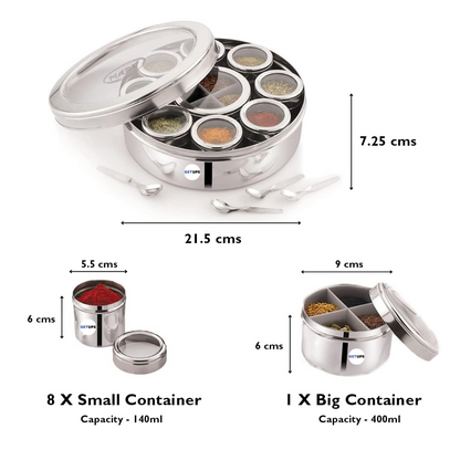 Stainless Steel Masala Box