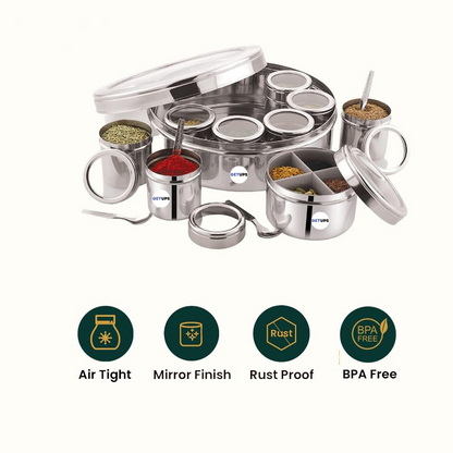 Stainless Steel Masala Box